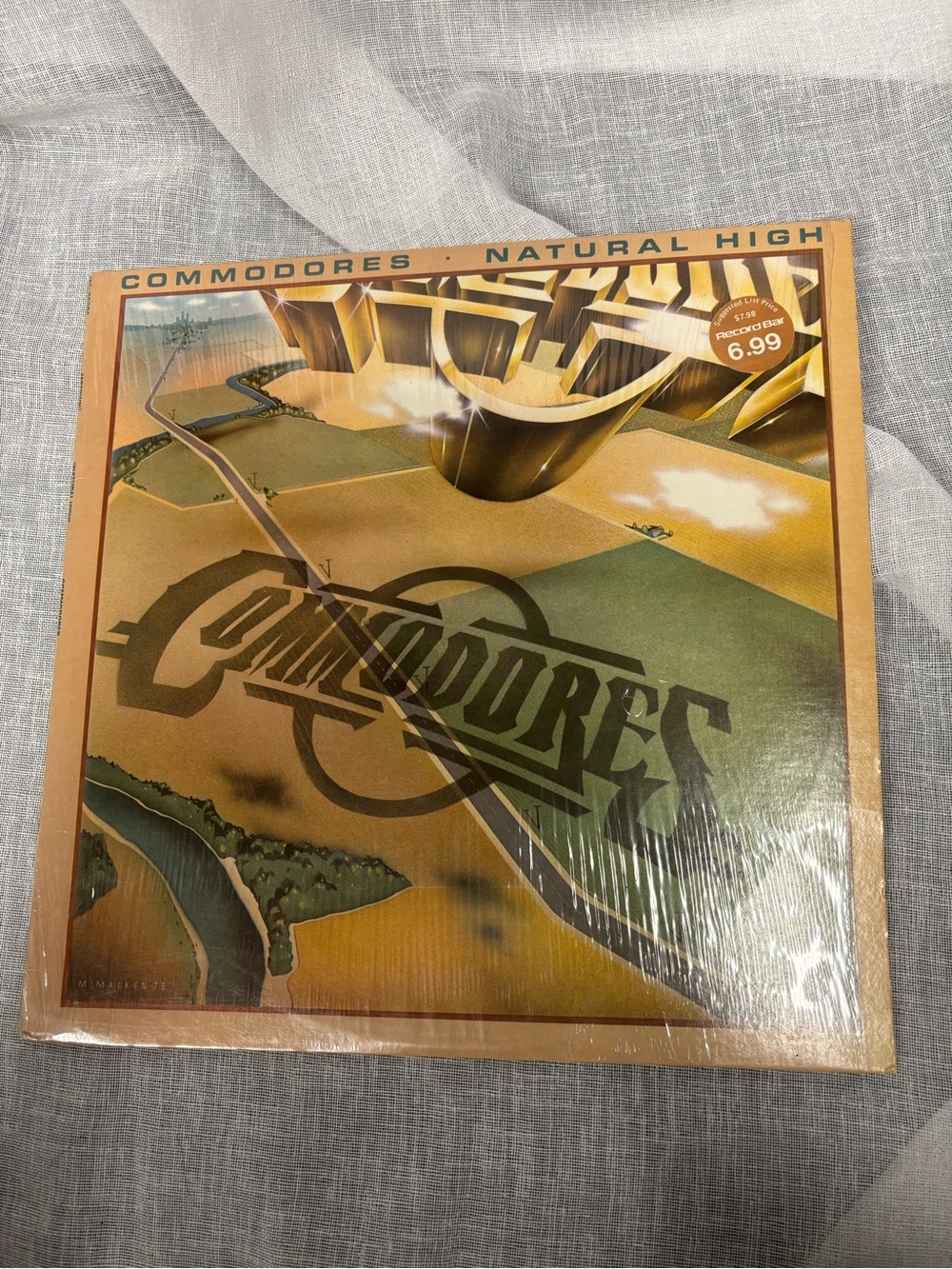 'Commodores "Natural High" (1978) Vinyl Record Album-Motown Records Corp